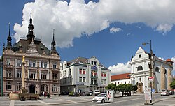 The square Náměstí Českého ráje