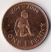 File:Gibraltar Tercentenary 1p coin.jpg