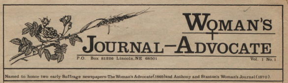 File:Woman's Journal-Advocate nameplate.png