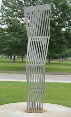 File:The South Tower, Herron Sculpture Garden, Summer 2014.jpg