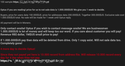 File:2022 Optus data breach ransom note.png