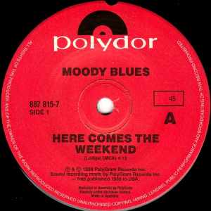 File:Here Comes the Weekend label.jpg