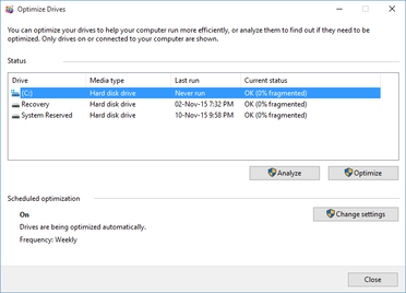 File:Windows Disk Defragmenter.png