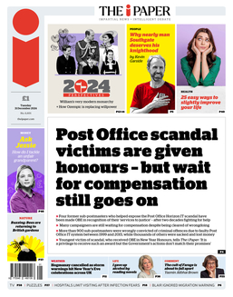 File:Front page of The i Paper, 31 December 2024.jpg