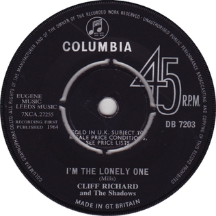 File:Cliff Richard I'm the Lonely One.jpg