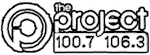 File:The Project 100.7-106.3 logo.png