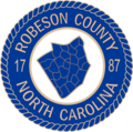 Official seal of Robeson County, North Carolina