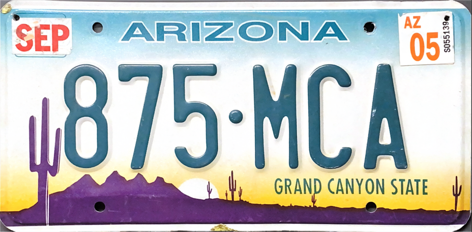 File:2005 Arizona Licence Plate.png