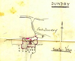 Tithe map for the property