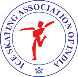 Logo of the Ice Skating Association of India