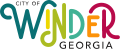 Official logo of City of Winder