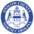Official seal of Onslow County, North Carolina