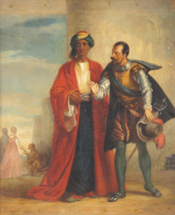 Othello and Iago by Solomon Hart