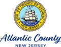 Official logo of Atlantic County, New Jersey