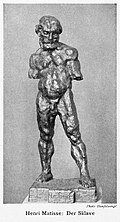Henri Matisse, 1900-1904, Le Serf (The Serf, Der Sklave), bronze