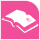 Pictogram of Gómez Farías metro station. It features the silhouette of an open book with "1857" inscribed on it.