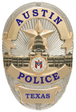 Badge of Austin Police Department