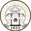 Official seal of Swainsboro, Georgia