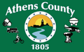 Flag of Athens County, Ohio