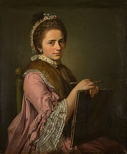 Portrait of Angelica Kauffman, 1764