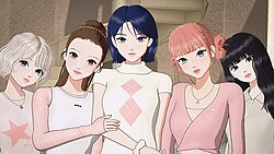 OWIS in 2026  L–R: Summer, Haru, Serene, Yuni, and Soi