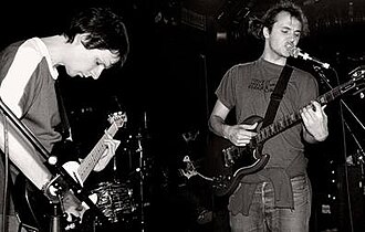 The Microphones performing live