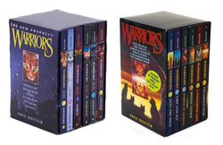 Boxed sets of the first two Warriors series.