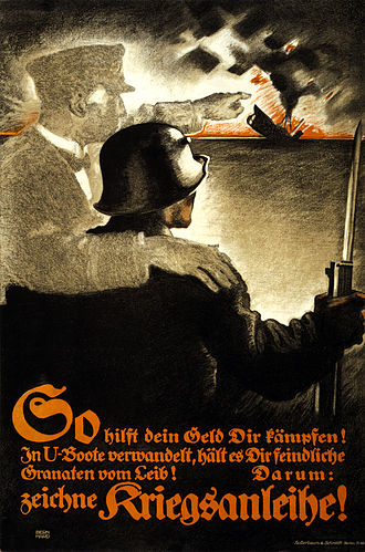 German war bond poster