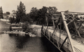 The original bridge along Highway 30 over the Trent River in Ontario