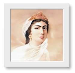 Modern illustration of Rabia Balkhi