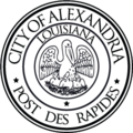 Official seal of Alexandria, Louisiana