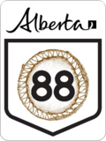 Highway 88 marker