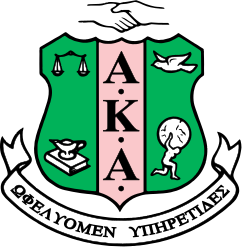 The official crest of Alpha Kappa Alpha